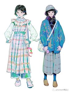 甜酷画风来啦,又美又飒的画风谁不爱【715期】-yadaren