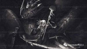 逼真质感效果无敌!技术不够笔刷来凑【613】炭笔铅笔粉笔笔刷套装一-yadaren