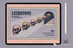 神仙笔刷!一笔绘就绝美图案,复古仿旧效果棒极了【680期】-yadaren