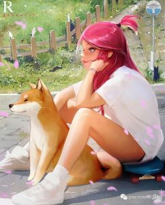 百万粉丝艺术家Rossdraws最新款笔刷来啦:带你进入优雅而梦幻的角色世界【723期】-yadaren