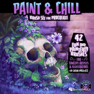 ipad全套有趣的绘本插图笔刷套装,色卡和笔刷的搭配也太方便了【756期】-yadaren