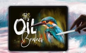 超好用的厚涂油画套装，喜欢这种油画效果【502期】-yadaren