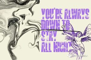 赛博朋克风手写字体来了,极具设计感,有预感会火!【794期】-yadaren