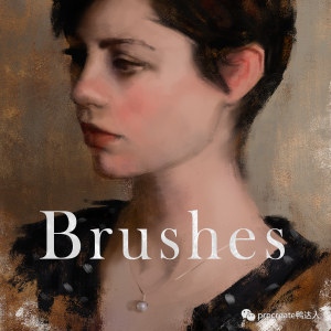 Toko Suzuki大神同款笔刷来啦,高效创作CG油画质感人像【761期】-yadaren