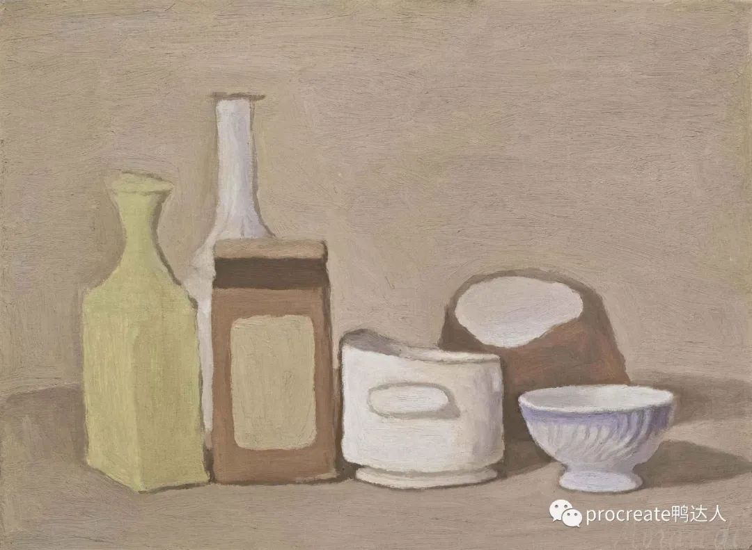绘画创作不知如何配色,看莫兰迪如何创作自己的色系【214】-yadaren