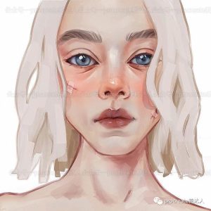 ins人气插画师Bluessstan2020年人像笔刷,也太好用了吧【382期】-yadaren