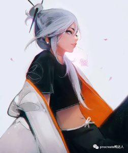 Rossdraws同款笔刷：大笔触插画，带你进入超梦幻童话世界【493期】-yadaren