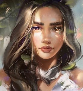 用avvart笔刷画人像厚涂也太方便了,秒变插画小能手【541期】-yadaren