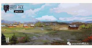 外网大神专为ipad创作的专业级油画笔刷来啦,笔触超逼真!!!【730期】-yadaren