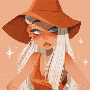 欧美风噪点插画笔刷,童趣满满!噪点粉涂笔刷+作品集【378期】-yadaren