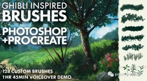 超实用的日式场景笔刷包，随便画画就出效果了！【501期】-yadaren