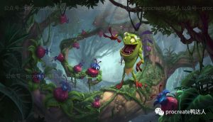 迪士尼概念艺术家Sam Nielson笔刷,好笔刷,创作好作品【380期】-yadaren