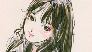 水墨风与现代风完美结合的少女插画!瞬间惊艳到我了!【681期】-yadaren