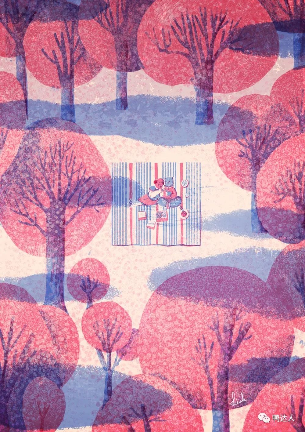 【33期】Lisk Feng：希望你能感受到温暖|插画作品欣赏-yadaren