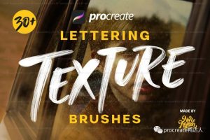 ipad没有好用的文字书写笔刷?这款笔刷包拿去,效果炸裂!!!【274期】-yadaren