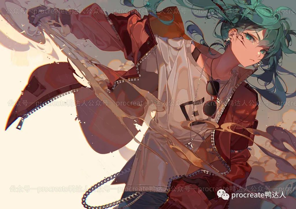 绝对帅一脸的插画风格！P站大神河CY作品实在绚丽绝美【422期】-yadaren