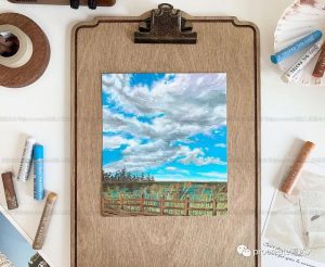 美炸,油画棒竟然可以画出油画质感,效果太惊艳了【516期】-yadaren