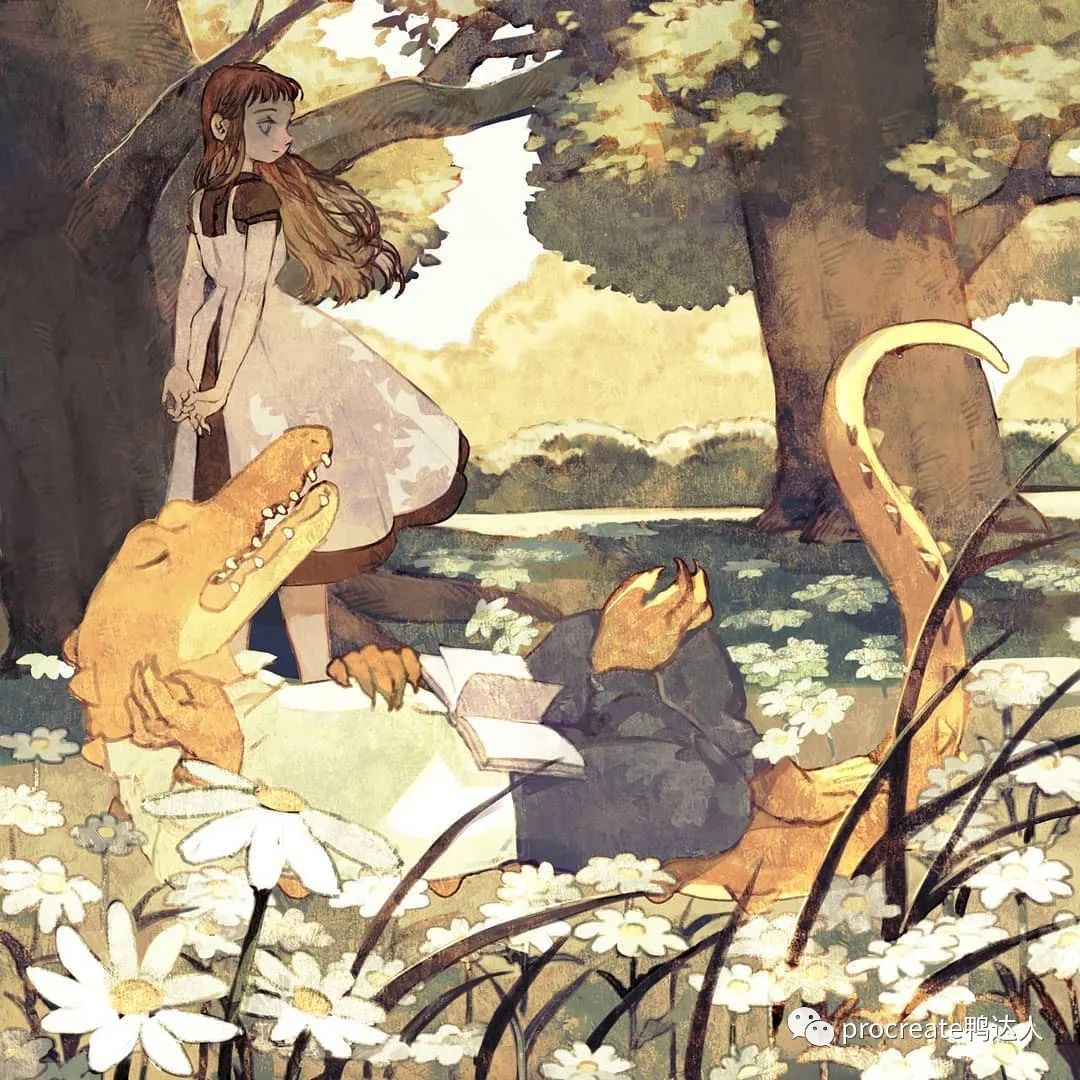插画师tono：甜甜的治愈系插画，看完被治愈了…【533期】-yadaren