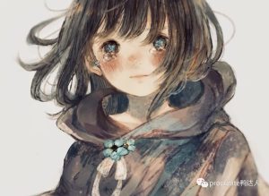 元气满满的森系甜美风少女插画,超治愈【588期】-yadaren