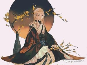 如何设计美型的古风人物?这套教程来教你!【598期】-yadaren