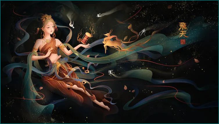 图片[3]-敦煌壁画出源文件了！！我的天啊啊这也太美了！【810期】-yadaren