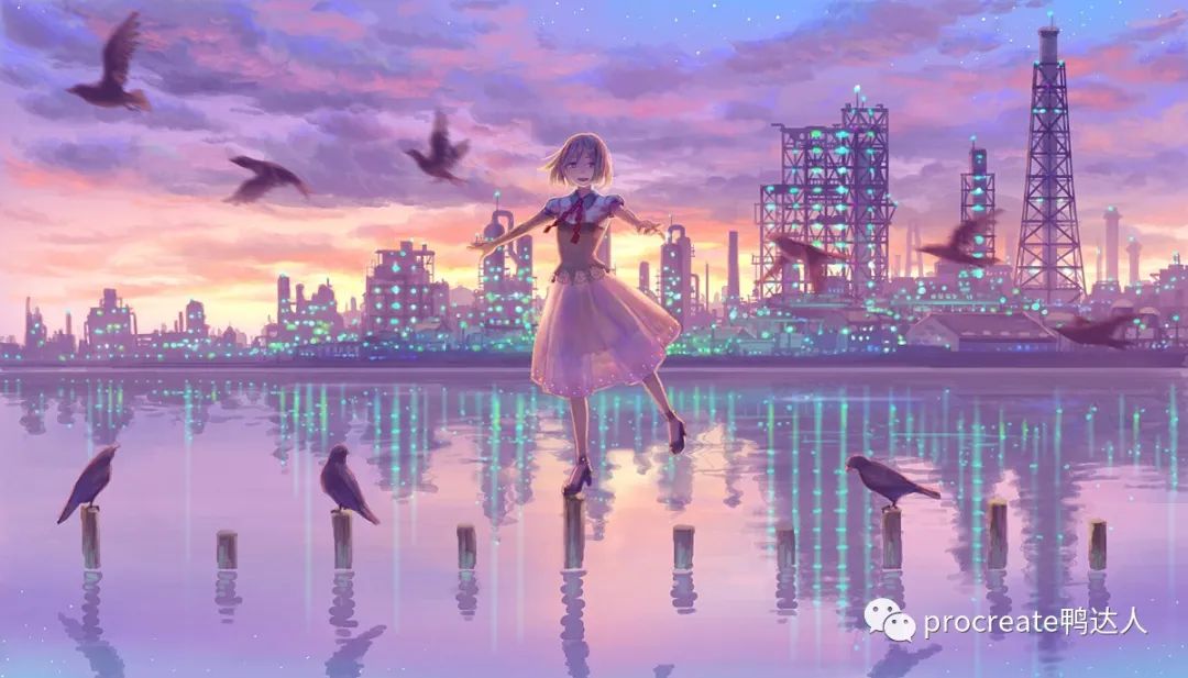 想画日系动漫？procreate日系动漫角色笔刷+作品集【254期】-yadaren