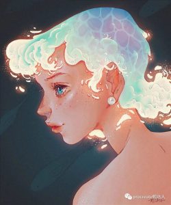 ipad全套欧美复古人像插画套装|笔刷+色卡+作品集超全!【314期】-yadaren