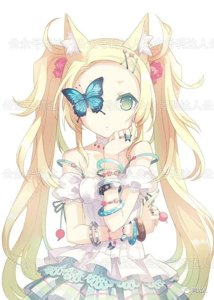 超级好看的蝴蝶procreate笔刷，美少女必备【187】-yadaren