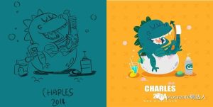 PS顶级欧美风儿童插画、Q版卡通动漫数位板手绘教程【204期】-yadaren