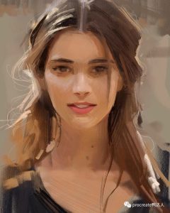 想学厚涂?ins人气插画师 Gabrielle Brickey 笔刷+作品集+视频【275】-yadaren