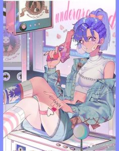 超人气日系色彩插画教程来啦，这配色绝了【365期】-yadaren