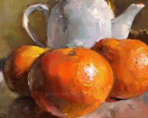 绝绝子!这套笔刷效果也太逼真,秒变油画小能手【693期】-yadaren