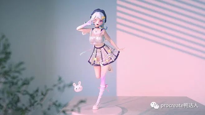 70GBlender三维角色制作教程来啦，这样的Q版角色谁不爱【734期】-yadaren