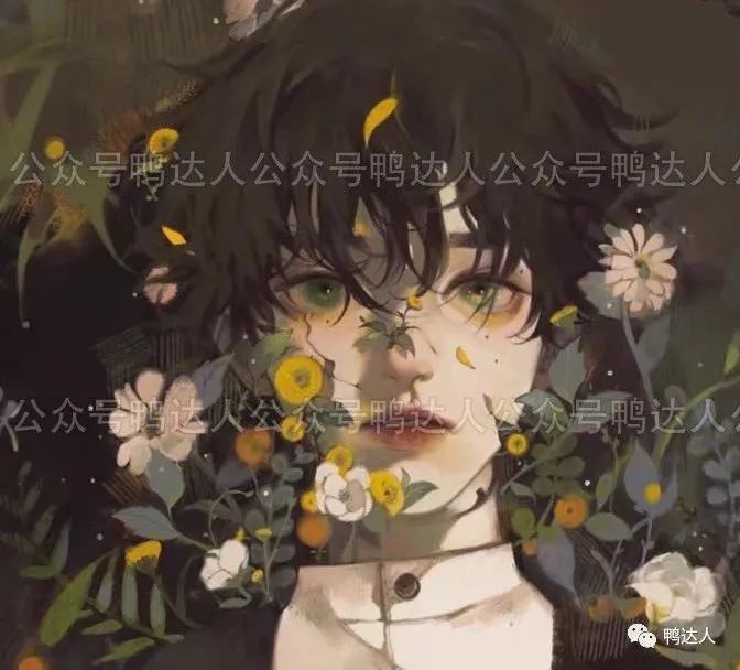 文艺唯美人物插画教程，真的太美了！【192期】-yadaren