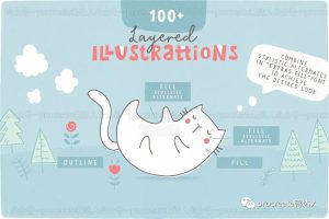 ipad专用的儿童中英文字体，可爱的不得了【266期】-yadaren