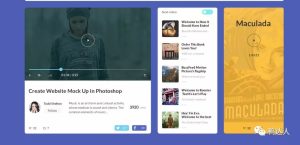 UI设计师作品集模板，PSD格式，一键替换即可！【82期】-yadaren