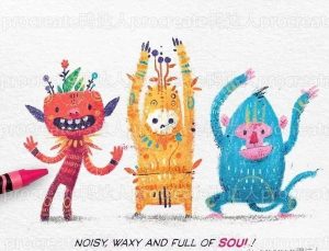 ipad全套常用油画棒套装，笔刷+色卡+作品集+纸张超全！【197期】-yadaren