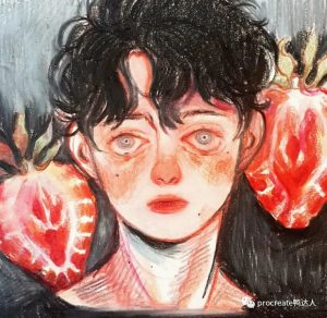 超逼真的水彩质感你也可以画出啦!ipad超真实水彩笔刷+色卡+纸张【223期】-yadaren