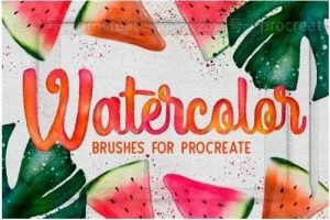 超级适合画简单小插画的procreate笔刷来啦,简不简单你说了算!【245期-yadaren