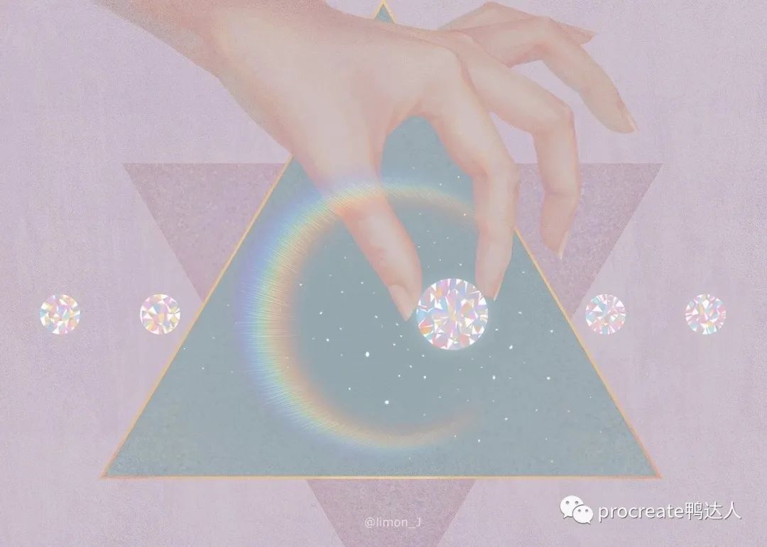 治愈系梦幻插画笔刷,这样的画风太美了【261期】-yadaren