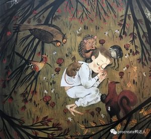 Julia Sarda独具个性的复古风插画，效果太炸了【479期】-yadaren