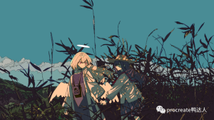 她笔下的少女眼里有星光，动漫画风真的太可爱了【285期】-yadaren