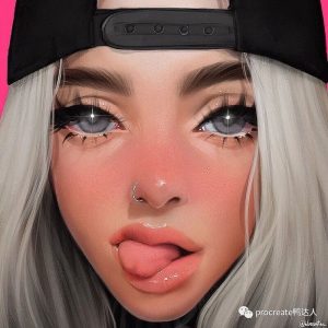 必备的人像厚涂笔刷,人物五官轻松上手!【308期】-yadaren