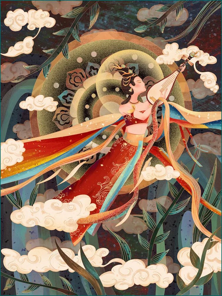 图片[9]-敦煌壁画出源文件了！！我的天啊啊这也太美了！【810期】-yadaren
