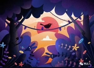 最流行的PS噪点插画全套教程，大神教你用笔刷85期】-yadaren