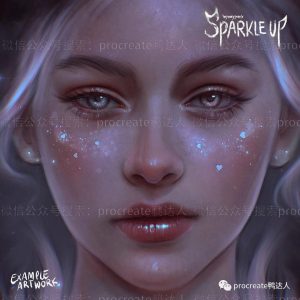 绝美的人像厚涂插画,这样的面部处理真特别!【830期】-yadaren