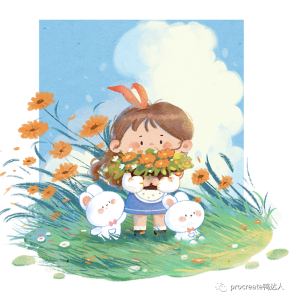 用ipad上手超级可爱的Q版人物插画，零基础可入门！【844】-yadaren