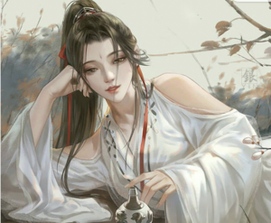 水墨古风教程来啦!教你如何画出美型的人物!【432期】-yadaren