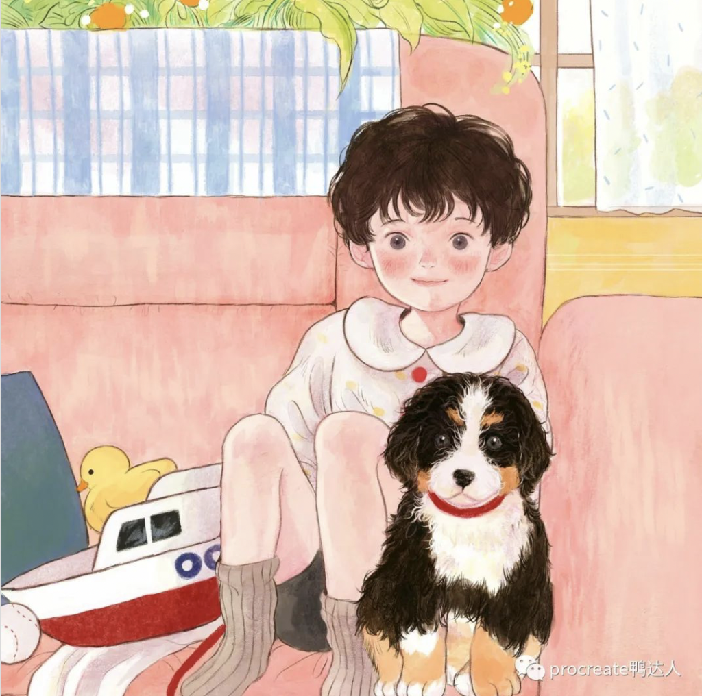 图片[2]-韩国插画师yoovora，作品童真软萌超治愈【820期】-yadaren