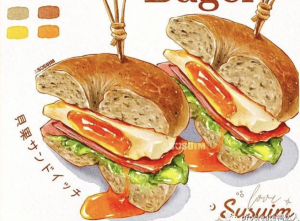 ipad不要再做泡面神器了!绘制水彩风的小插画!【834期】-yadaren